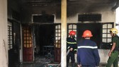 Nhiều vật dụng trong nhà bị thiêu rụi.