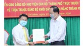 Chuyển giao Đảng bộ Học viện Cán bộ TP về Đảng bộ Khối Dân - Chính - Đảng