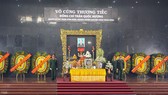 Lễ truy điệu đồng chí Trần Quốc Hương, nguyên Bí thư Trung ương Đảng, nguyên Trưởng Ban Nội chính Trung ương. Ảnh: HOÀNG HÙNG