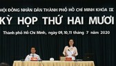 Kỳ họp thứ 20 HĐND TPHCM khóa IX vào ngày 11-7. Ảnh: DŨNG PHƯƠNG