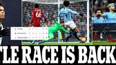 Man City - Liverpool 2-1: Aguero, Sane tỏa sáng và Pep Guardiola thắng Jurgen Klopp