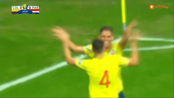 Copa America, Colombia - Paraguay 1-0:Gustavo Cuellar giúp Colombia toàn thắng 3 trận