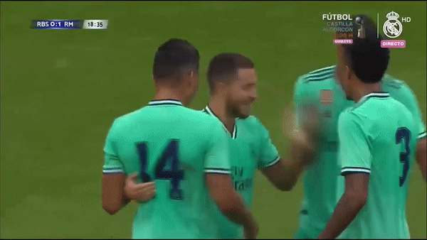 Giao hữu, RB Salzburg - Real Madrid 0-1: Benzema đột phá, Hazard lập công, HLV Zidane chiến thắng