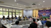 Buổi bốc thăm chia bảng diễn ra tại Hội trường ĐH Tôn Đức Thắng