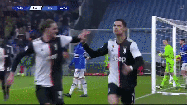 Sampdoria - Juventus 1-2: Dybala, Ronaldo khoe tài, Juve đòi lại ngôi đầu của Inter Milan