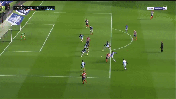 Atletico Madrid - Leganes 0-0: Thủ thành Cuella nhận thẻ đỏ, kịch tính níu chân HLV Simeone