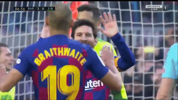 Barcelona - Eibar 5-0: Messi lập poker, Arthur góp công, Braithwaite kiến tạo, Barca bắn phá Eibar