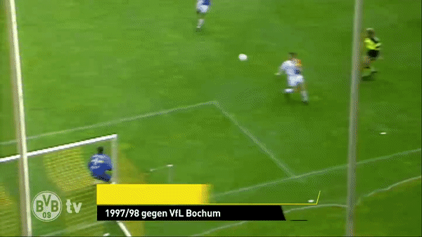 5 pha volley đẹp nhất lịch sử Borussia Dortmund: Burgsmuller, Raducanu, Witsel, Chapuisat, Michael Zorc
