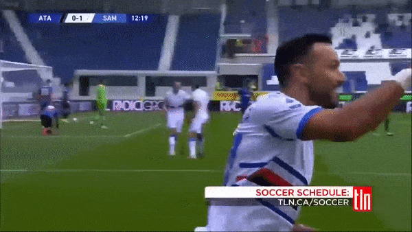 Atalanta - Sampdoria 1-3: Quagliarella, Morten Thorsby, Jakub Jankto lần lượt lập công
