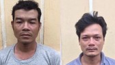 Đối tượng Trần Phước Tài (trái) và Nguyễn Phúc Tình bị cơ quan điều tra tạm giữ hình sự. Cơ quan điều tra cung cấp
