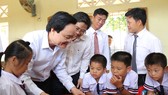 Bộ trưởng Bộ GD-ĐT Phùng Xuân Nhạ. Ảnh: THU MINH