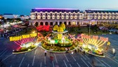 Chiêm ngưỡng đường hoa xuân hàng chục tỷ đồng ở phố biển Rạch Giá