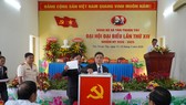 Đại hội đại biểu Đảng bộ xã Tân Thuận Tây (TP Cao Lãnh) lần thứ XIV, nhiệm kỳ 2020 – 2025. Ảnh: NGUYỆT ÁNH