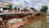 UBND tỉnh An GiangHiện trường sạt lở QL 91 đoạn qua xã Bình Mỹ, huyện Châu Phú