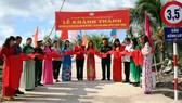 Khánh thành cầu nông thôn Kênh Lũy vào ngày 8-9