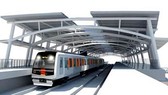 Mô hình tuyến metro Bến Thành - Suối Tiên