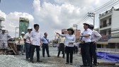 Cầu Bưng chậm tiến độ do vướng thủ tục