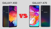 Galaxy A50 và A70 đang giảm giá tại Di Động Việt