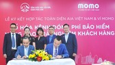 Ví MoMo và AIA hợp tác toàn diện và triển khai kênh thanh toán chiến lược