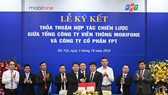 MobiFone và FPT ký kết chiến lược