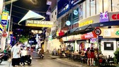 Phố Tây Bùi Viện - nơi yêu thích của khách nước ngoài khi đến TPHCM vắng vẻ, ảnh chụp trước thời điểm TPHCM ra quyết định ngưng hoạt động để phòng chống dịch Covid-19. Ảnh: MINH KIỆT