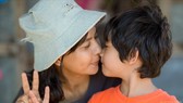 Một cảnh trong phim "Hạnh phúc của mẹ"