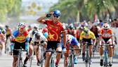 Pha ăn mừng chiến thắng của Duy Nhân. Ảnh: NGUYỄN NHÂN