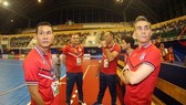 Ban huấn luyện đội tuyển nam futsal Việt Nam. Ảnh: DŨNG PHƯƠNG