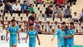 Khánh Hòa có 1 điểm may mắn trên sân nhà. Ảnh: MINH HOÀNG