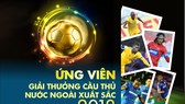 Danh sách ứng viên giải Cầu thủ nước ngoài xuất sắc