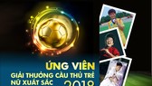 Danh sách ứng viên giải Cầu thủ trẻ nữ xuất sắc 2018