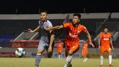 Đức Chinh tỏa sáng với bàn thắng ấn định tỷ số 2-0. Ảnh: VIẾT ĐỊNH