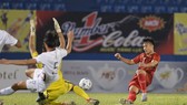 U20 Việt Nam thắng cách biệt 3-0 trước U20 Campuchia. Ảnh: NGUYỄN NHÂN