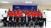 Có 35 Giám sát trọng tài tham dự khóa học này. Ảnh: Đoàn Nhật