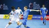 ĐT futsal Việt Nam vốn không lạ gì lối chơi của các đội thuộc khu vực Trung Á. Ảnh: Anh Trần