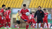 Đợt tập trung gần đây của đội U23 Việt Nam tại Bình Dương. Ảnh: Quang Liêm