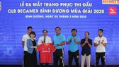 Mẫu áo thi đấu của CLB B.Bình Dương ở mùa bóng 2020. Ảnh: DŨNG PHƯƠNG