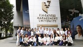Sinh viên chương trình chất lượng cao của Trường ĐH Kinh tế - Luật TPHCM thực tập tại Singapore