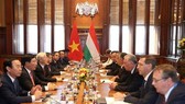 At the talks (Source: VNA)