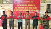 Khánh thành Bia tưởng niệm liệt sĩ Trung đoàn 1 hy sinh trong trận đánh chi khu Ba Càng