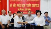 Báo Sài Gòn Giải Phóng và Tỉnh ủy Bến Tre ký kết hợp tác thông tin - truyền thông