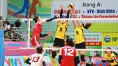 Chủ công Jong Jin Sim (trái) chơi rất đa năng. Ảnh: NHẬT ANH