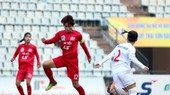 Với cú hatrick trong trận này, Hải Yến tạm dẫn đầu danh sách ghi nhiều bàn thắng. Ảnh: Anh Trần