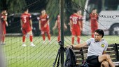 HLV Tan Cheng Hoe thừa nhận thua tâm phục trước đội tuyển Việt Nam. Ảnh: MINH HOÀNG