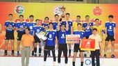 Sanest Khánh Hoà bảo vệ thành công danh hiệu vô địch. Ảnh: PHÚC NGUYỄN