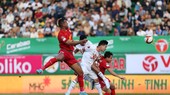 HA.GL và Hà Tĩnh bất phân thắng bại trên sân Pleiku. Ảnh: Dũng Phương