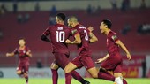 Niềm vui của Rafaelson sau bàn thắng