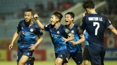 Niềm vui của Lynch sau bàn gỡ 2-2 cho Bình Định