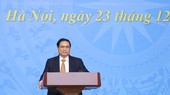 Thủ tướng Phạm Minh Chính, Trưởng Ban chỉ đạo quốc gia phòng chống dịch Covid-19 chủ trì phiên họp. Ảnh: VIẾT CHUNG