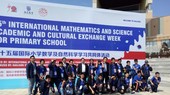 The delegation of Vietnamese students to the 15th International Mathematics and Science Olympiad (Source: hanoimoi.com)